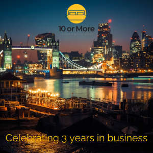 10 or More celebrates 3 years in business